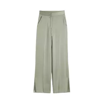 Брюки H&amp;M Satin, фисташковый