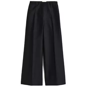 Брюки H&amp;M Silk Blended Stylish, черный