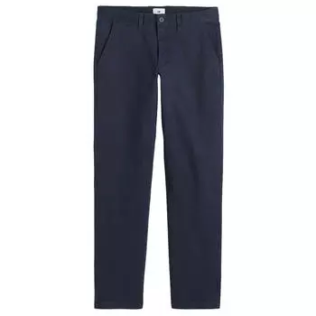 Брюки H&M Slim Fit Cotton Chinos, тёмно-синий