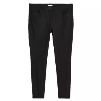 Брюки H&amp;M Slim Fit Twill, черный