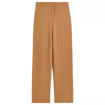 Брюки H&amp;M Wide-cut, бежевый