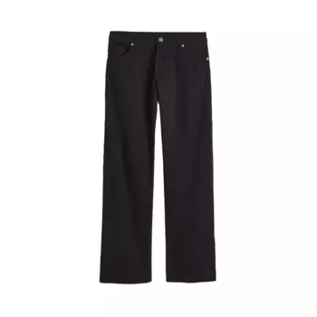 Брюки H&amp;M Wide-leg Twill, черный