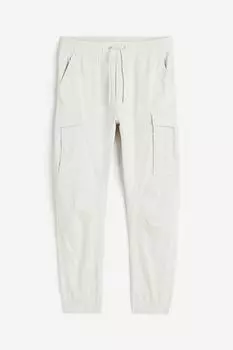 Брюки H&M Cargo, белый