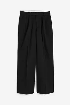 Брюки H&M Dress, черный