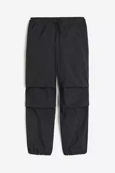 Брюки H&M Kids Windproof Parachute, черный