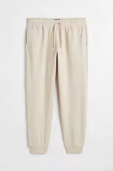 Брюки H&M Regular Fit, кремовый