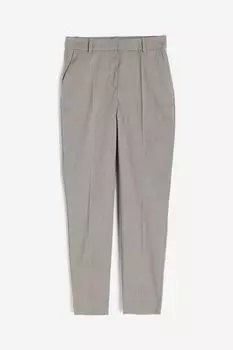 Брюки H&M, серо-бежевый