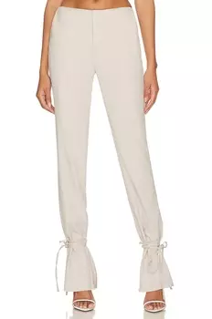 Брюки h:ours Amira, цвет Gray & White