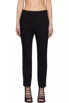 Брюки Habiba в стиле сигарет Ann Demeulemeester, черный