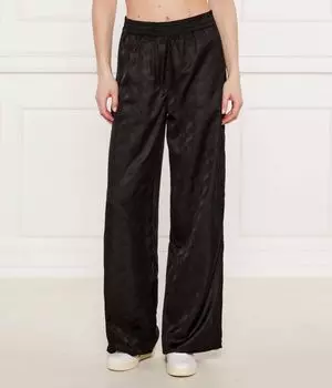 Брюки hacel-1 Flare fit Hugo, черный