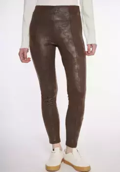 Брюки HaILY’s из искусственной кожи "LG PU LG Va44ly", цвет Walnut