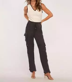 Брюки Harper черного цвета heartloom