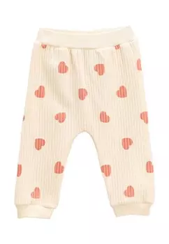 Брюки Heart Printed Koton, бежевый