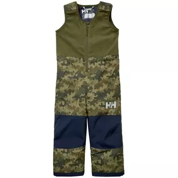Брюки Helly Hansen Vertical Insulated Bib, зеленый