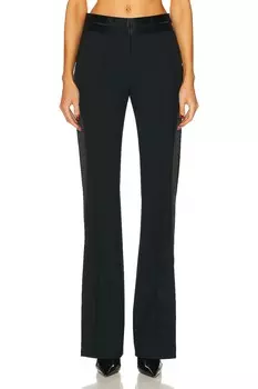 Брюки Helmut Lang Wool Bootcut Trouser, черный