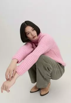 Брюки hessnatur, зеленый