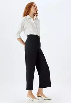 Брюки HIGH RISE Koton, черный