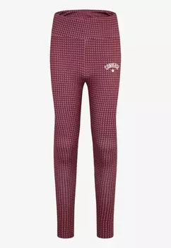 Брюки HIGH RISE, Leggings Converse, Бордо