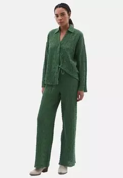 Брюки HIGH RISE WIDE LEG OXXO, темно-зеленый