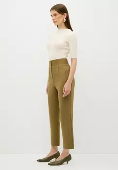 Брюки HIGH WAIST adL, оливковый