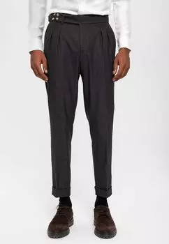 Брюки High Waist Belt Detailed Antioch, цвет smoked