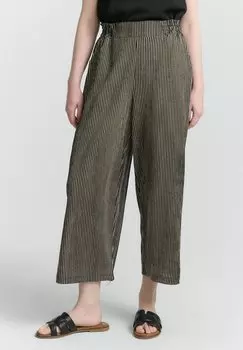 Брюки HIGH WAIST CULOTTE TOM TAILOR DENIM, черный