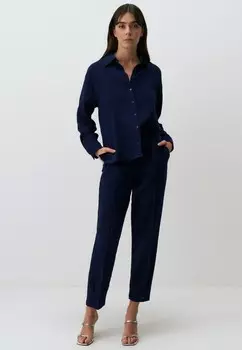 Брюки HIGH WAIST Jimmy Key, темно-синий