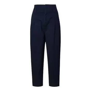 Брюки high waist pants 'navy' Converse, синий