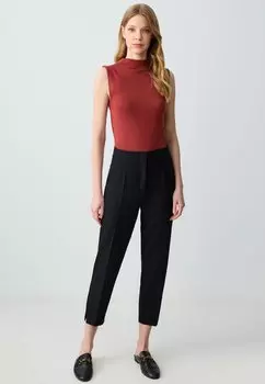 Брюки HIGH WAIST REGULAR LEG Jimmy Key, черный