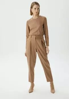 Брюки HIGH WAIST Rue les crateurs, коричневый