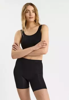 Брюки HIGH WAIST SEAMLESS Lindex, черный