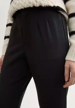 Брюки HIGH WAIST TOM TAILOR DENIM, черный