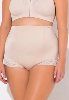 Брюки HIGH WAIST Ulla Popken, бежевый