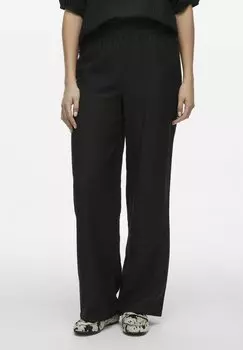 Брюки HIGH WAIST VILA, антрацит