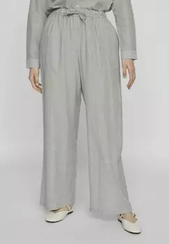 Брюки HIGH WAIST VILA, пестрый зеленый