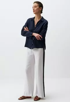 Брюки HIGH WAIST WIDE LEG Jimmy Key, белый