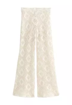 Брюки HIGH WAIST WIDE LEG New Look, кремовый