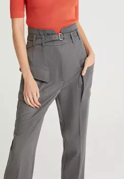 Брюки HIGH WAIST WITH POCKET DETAIL Rue les crateurs, серый