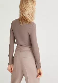 Брюки HIGH WAIST WITH POCKET DETAIL Rue les crateurs, коричневый