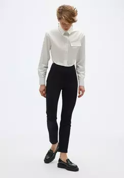 Брюки HIGH WAIST WITH STITCH DETAIL Rue les crateurs, черный
