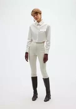 Брюки HIGH WAIST WITH STITCH DETAIL Rue les crateurs, бежевый