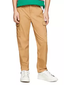 Брюки hilfiger pantalone cargo straight fit Tommy, бежевый