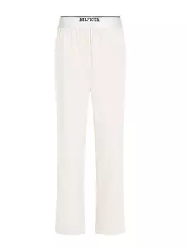 Брюки hilfiger pantalone relaxed fit Tommy, белый