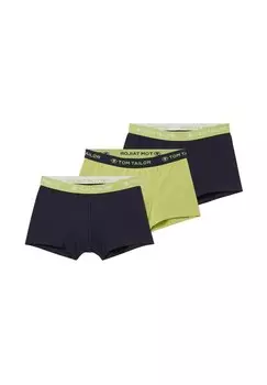Брюки HIP 3-ER PACK SET TOM TAILOR, зеленый