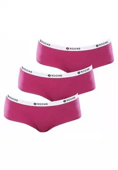 Брюки HIPSTER 3 PACK Rooxs, розовый