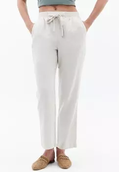 Брюки HOHER TAILLE MIT KAROTTENFORM OXXO, бежевый