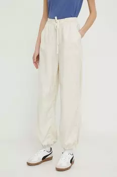 Брюки Hollister Co., бежевый