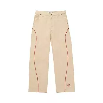 Брюки Honor The Gift Canvas Piping Pant, белый