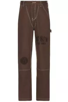 Брюки Honor The Gift Script Carpenters, коричневый