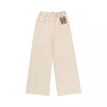 Брюки Honor The Gift Wide Leg Sweat Pant Cream, белый